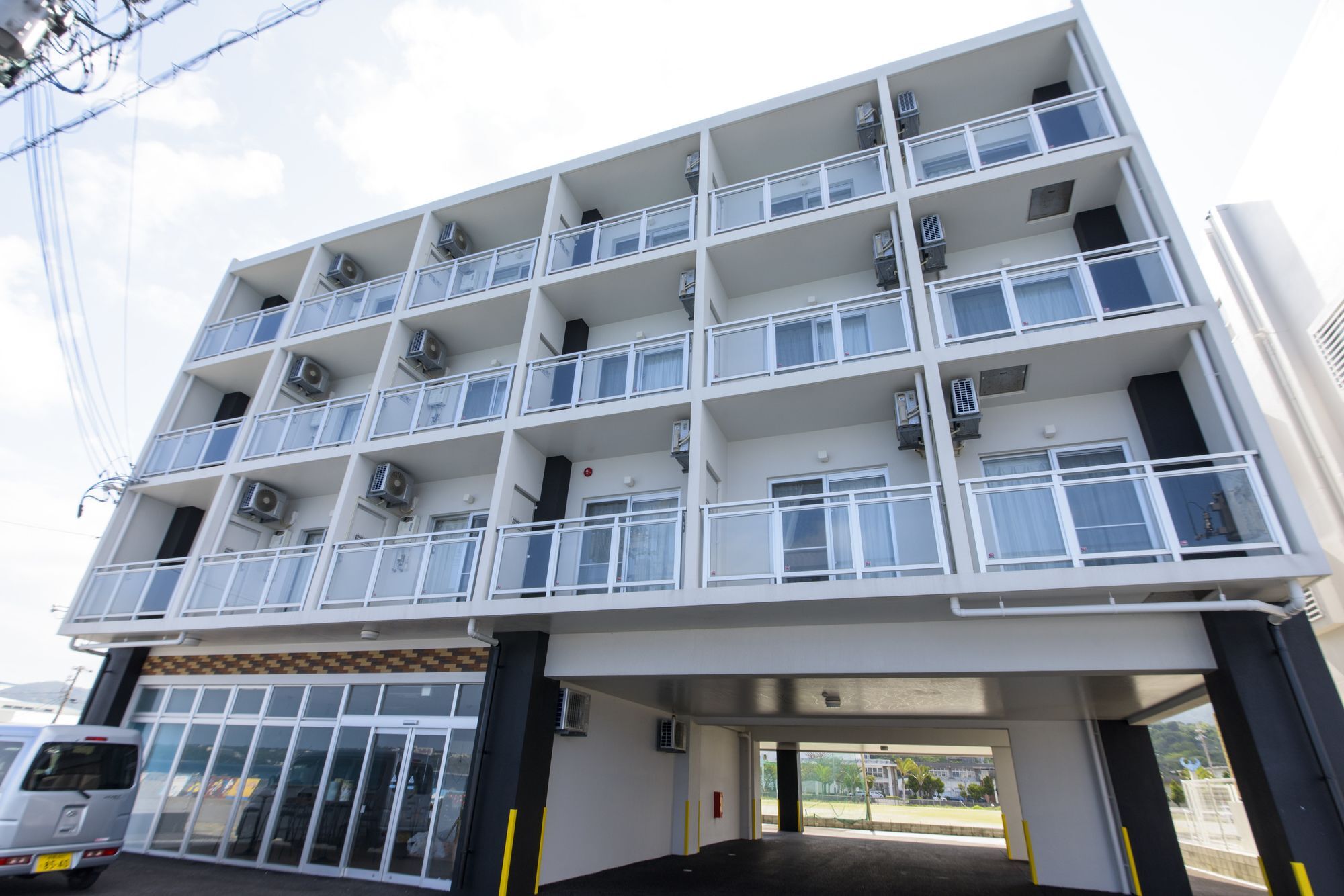 Aparthotel Mr.Kinjo In Motobu Ocean Terrace Exterior foto